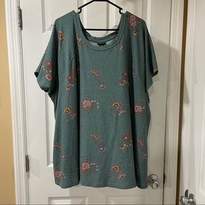 Torrid Floral shirt size 4